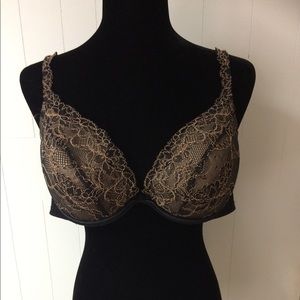 Cacique Underwire 42B Black Lace